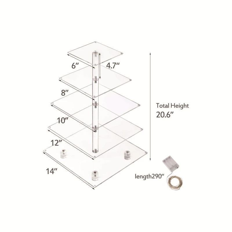 Cake Food Display Stand ACRYLIC