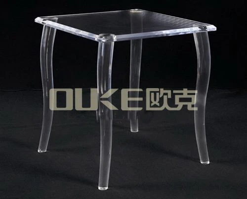 Wholesale Fashion Clear Perspex Acrylic Side Table For Living Room