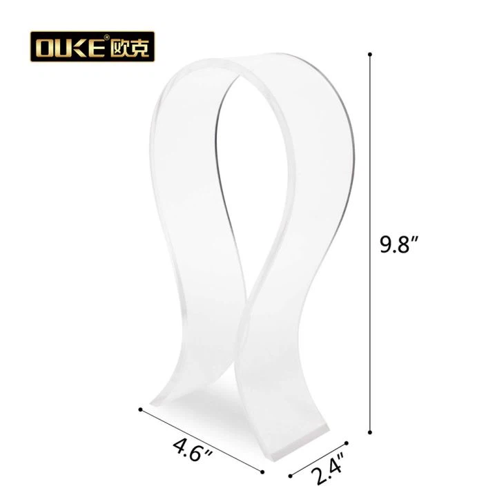 Clear Acrylic Headphone Stand